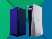 Afbeelding van de Project Helix- en PS6-consoles getoond