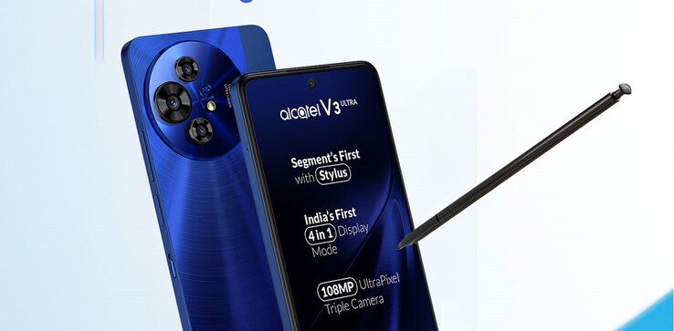 Gebruik met een stylus is mogelijk. (Afbeeldingsbron: Alcatel)