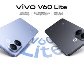 De Vivo V60 Lite 4G is verkrijgbaar in blauwe en zwarte kleuren (Afbeelding bron: Vivo)
