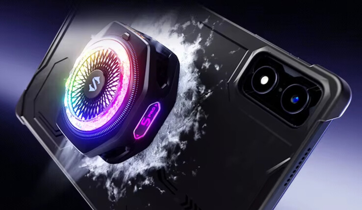 De Black Shark Gaming Tablet is ook compatibel met de magnetische koeler van Xiaomi.