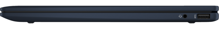 Rechts: 3,5 mm combo audio-aansluiting, USB 3.1 Gen 2 Type-A
