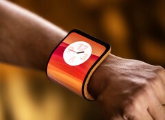 Motorola heeft een concept-smartphone ontwikkeld die kan dienen als smartwatch. (Afbeeldingsbron: Lenovo)