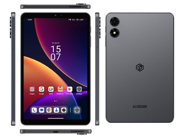 De Alldocube iPlay Mini 4 heeft een metalen behuizing.