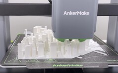 het model 3D printen (Afbeelding Bron: AnkerMake)