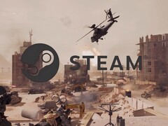 Beeld van Battlefield 6 launch trailer met Steam-logo (bron: screenshot, YouTube van Battlefield met bewerkingen)