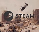 Beeld van Battlefield 6 launch trailer met Steam-logo (bron: screenshot, YouTube van Battlefield met bewerkingen)
