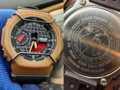 Het nieuwe Casio G-Shock x Action Bronson collab horloge zou moeten worden geleverd met een carbon core guard structuur, 20-bar waterbestendigheid en schokbestendigheid. (Afbeeldingsbron: @bambaklava op Instagram)