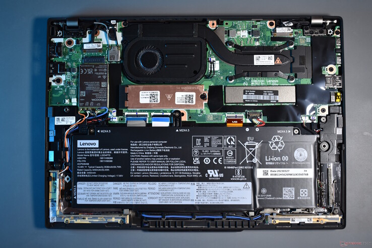 Lenovo ThinkPad X13 Gen 4: binnenkant