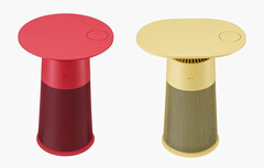 LG&#039;s PuriCare Objet Collection Aero Furniture serie zal beschikbaar zijn in drie stijlen, hieronder afgebeeld. (Afbeelding bron: LG)