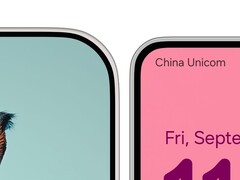 Onofficiële renders laten zien dat de Galaxy S26 Pro (rechts) dikkere randen heeft dan de Xiaomi 16 Pro (links). (Afbeeldingsbron: UniverseIce op X, bewerkt)