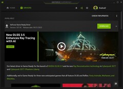 Nvidia GeForce Game Ready Driver 537.42 details in GeForce Experience (Bron: Eigen)