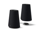 De draadloze PlayStation Pulse Elevate-luidsprekers worden geleverd met oplaadstations.