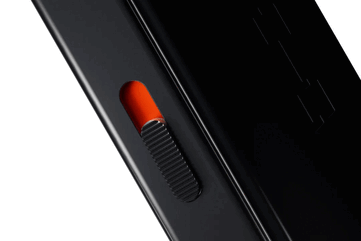 Privacy Switch schakelt de stroom naar de camera's en microfoons van Atoms uit
