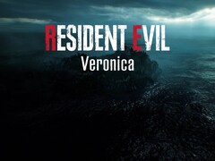 Banner met Rockfort Island in Resident Evil Veronica