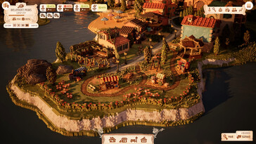 Afgebeeld: Een gameplay screenshot van Town to City.