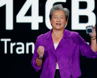 AMD CEO Lisa Su toont de MI300 APU (Beeldbron: AMD)