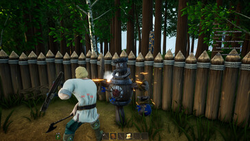 Afgebeeld: Een gameplay screenshot van YAR: Forgotten Throne.