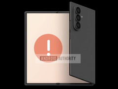 Een animatie van de drievoudige smartphone van Samsung in de One UI 8-code. (Afbeeldingsbron: Samsung via Android Authority)