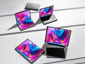 De Gram 17 Fold is een van de laptops met opvouwbare OLED-schermen. (Afbeeldingsbron: LG)