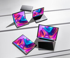 De Gram 17 Fold is een van de laptops met opvouwbare OLED-schermen. (Afbeeldingsbron: LG)