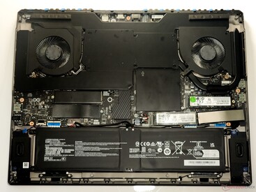 MSI Titan 18 HX AI: Interne onderdelen