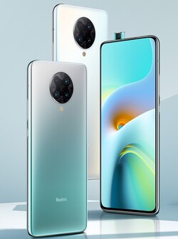 Redmi K30 Ultra verkrijgbaar in drie verschillende kleuren.