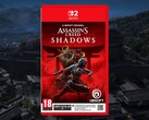 Assassin's Creed Shadows Switch 2 box art wordt getoond (Afbeelding bron: Auchan, Ubisoft met bewerkingen)