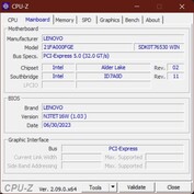 CPU-Z moederbord