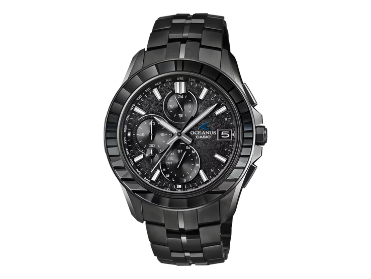 Het Casio Oceanus Manta OCW-S7000CN-1A horloge. (Afbeeldingsbron: Casio)