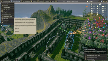 Afbeelding: Een screenshot van de gameplay van Exodus Borealis.