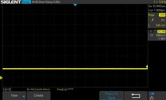 50% helderheid: Geen PWM