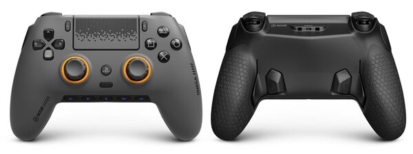 De Scuf Omega-controller heeft veel extra knoppen.