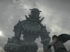 Een screengrab van de Shadow of the Colossus 2017 E3 trailer (bron: PlayStation YT)