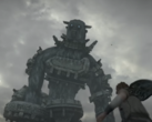 Een screengrab van de Shadow of the Colossus 2017 E3 trailer (bron: PlayStation YT)