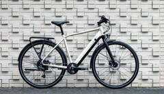 De Decathlon Elops LD500E elektrische fiets heeft een ondersteuningsbereik tot 115 km (~71 mijl). (Beeldbron: Decathlon)