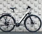 De Decathlon Elops LD500E elektrische fiets heeft een ondersteuningsbereik tot 115 km (~71 mijl). (Beeldbron: Decathlon)