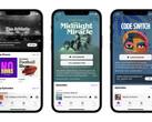 Apple Podcasts zullen beschikbaar zijn in de Tesla app launcher (Afbeeldingsbron: Apple)