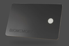 Biomemory heeft zijn DNA-kaart ontworpen om tot bijna 2200 mee te gaan. (Afbeeldingsbron: Biomemory)