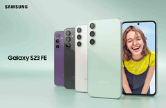 De Galaxy S23 FE is de eerste Fan Edition-smartphone sinds begin 2022. (Afbeeldingsbron: Samsung)