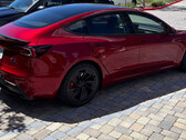 Tesla Model 3 Ludicrous in Malibu (Afbeelding: BooDev/X)