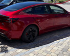 Tesla Model 3 Ludicrous in Malibu (Afbeelding: BooDev/X)