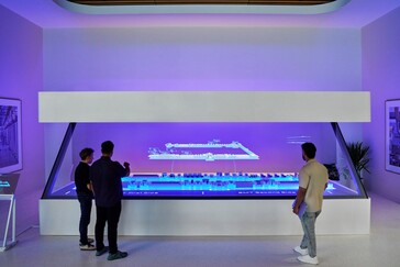 De holografische tafel van het laboratorium