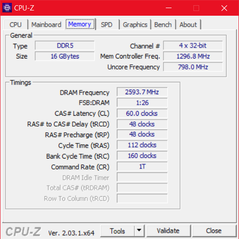 CPU-Z moederbord