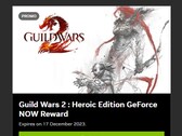Guild Wars 2: Heroic Edition nu een GeForce Now beloning (Bron: Own)