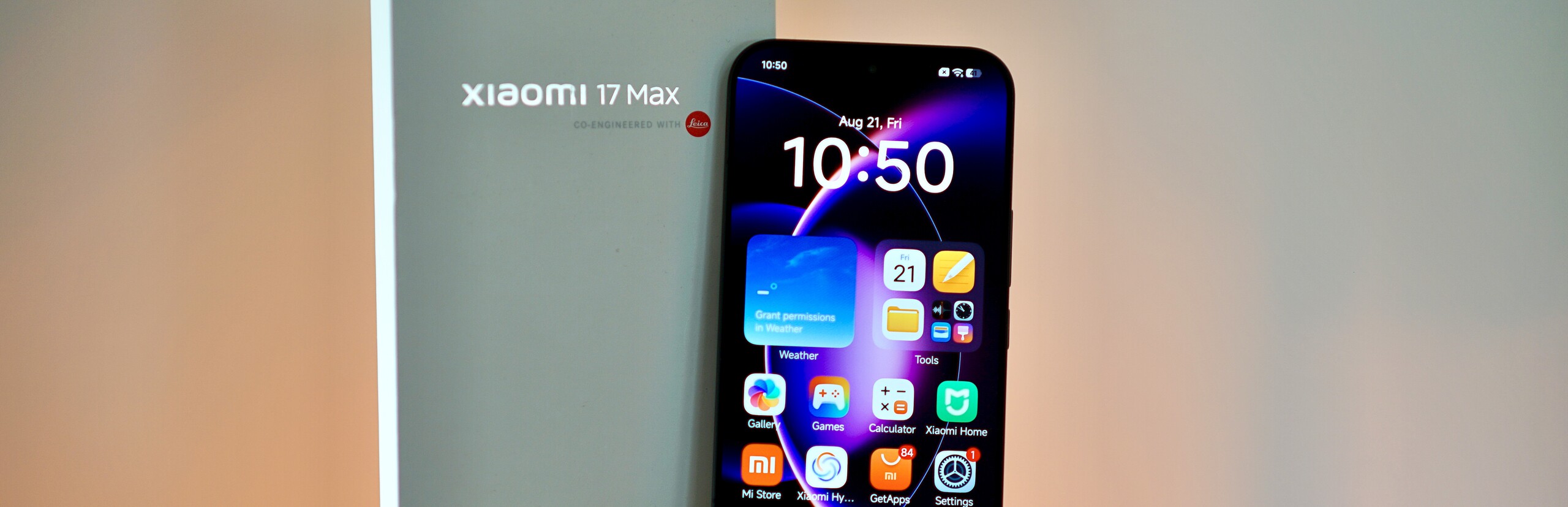 In beoordeling: Xiaomi 17 Max.