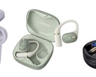 De budget-oordopjes HA-A4T, de middenklasse-oordopjes HA-NP80T en de premium-oordopjes HA-FW5000T (van links naar rechts) van JVC Kenwood.