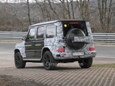 De Mercedes EQG kon zijn laatste stresstest op de beruchte Nordschleife niet voltooien. (Afbeelding: Carspotter Jeroen)