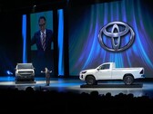 The Toyota Hilux Revo BEV concept was unveiled in 2022. (Image source: Toyota)