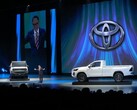 De Toyota Hilux Revo BEV concept werd onthuld in 2022. (Afbeeldingsbron: Toyota)