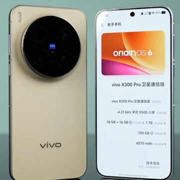 De Vivo X300 Pro. (Afbeeldingsbron: Nieuwe Evaluatietechnologie)